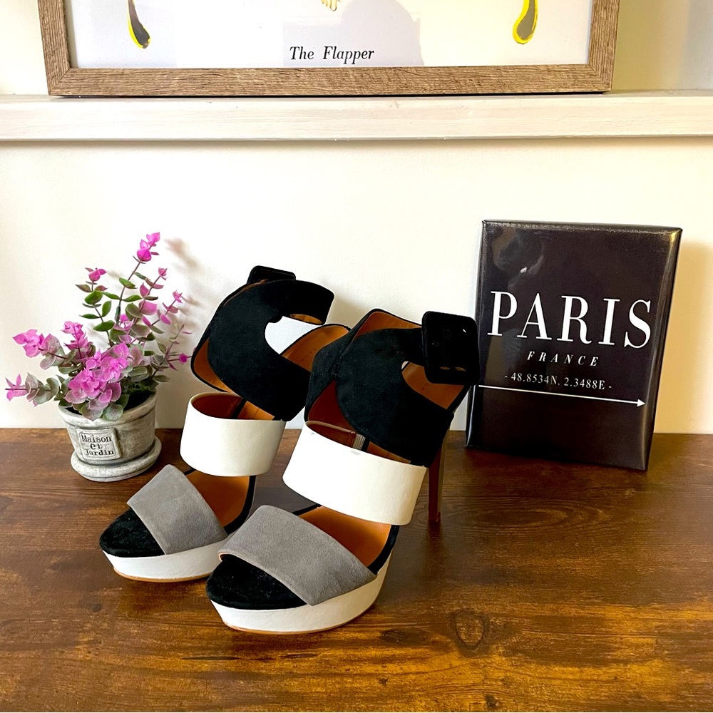 Zara Woman platform sandals